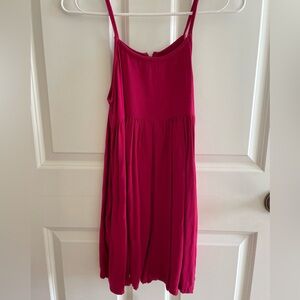 Treasure & Bond Girls Pink Romper